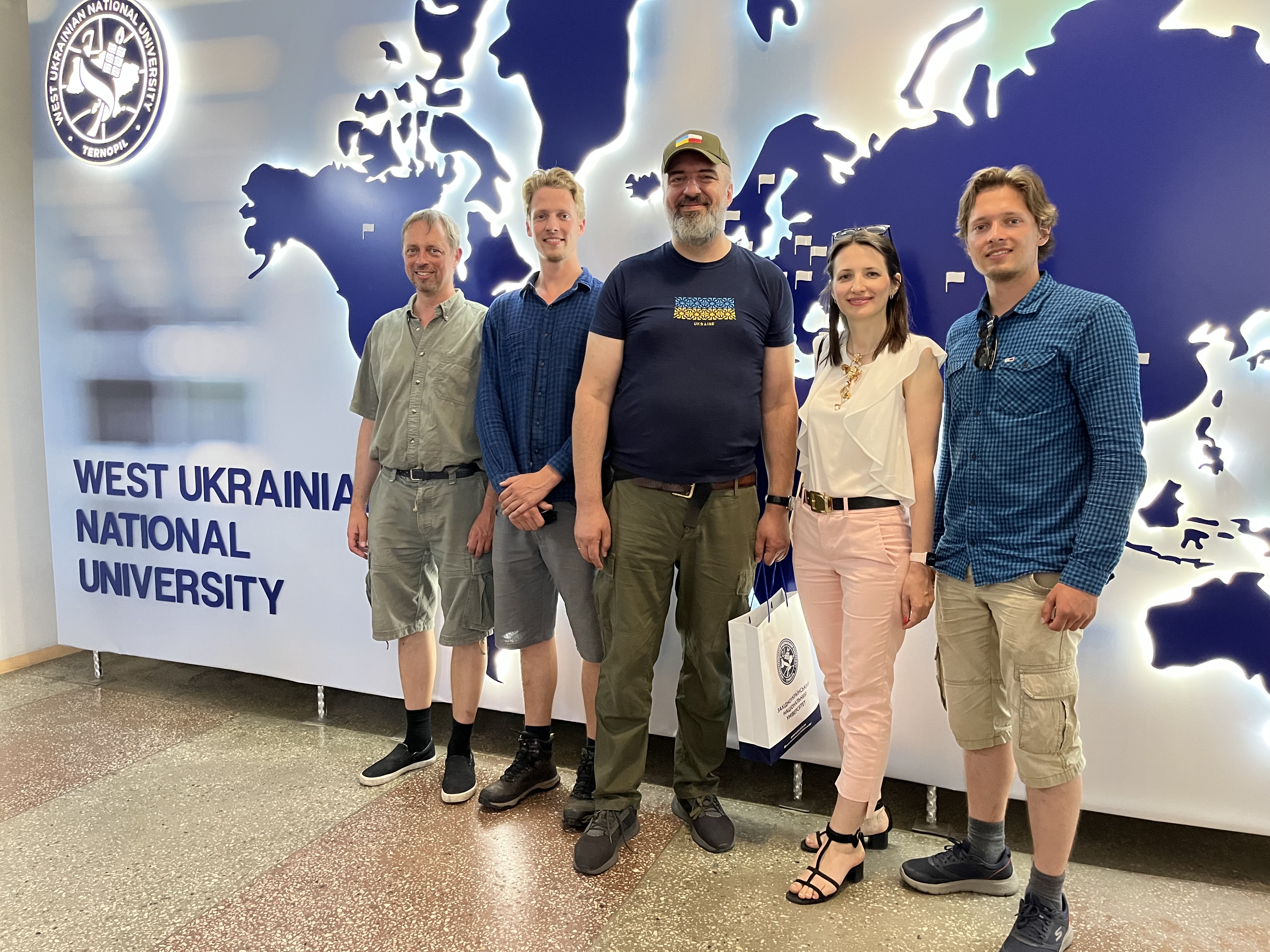 Team an der West Ukrainian National University